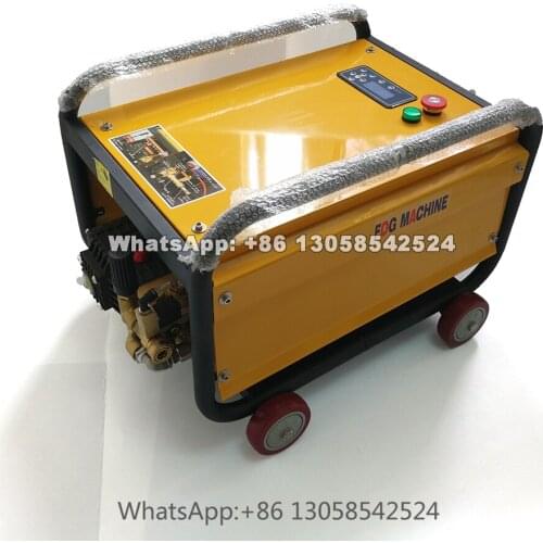 12L/min Disinfection House Fine Mist Machine, High Pressure Water Fog Pump, Garden Mist System