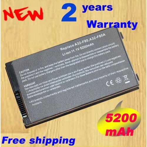 HSW 6 Cell Battery for Asus A32-F80 F80 F80CR F80s F81 F81E F81Se F83 F83Cr F83Se F83T F83V F83VD F83VF K41 K41E N60W X82L N60D