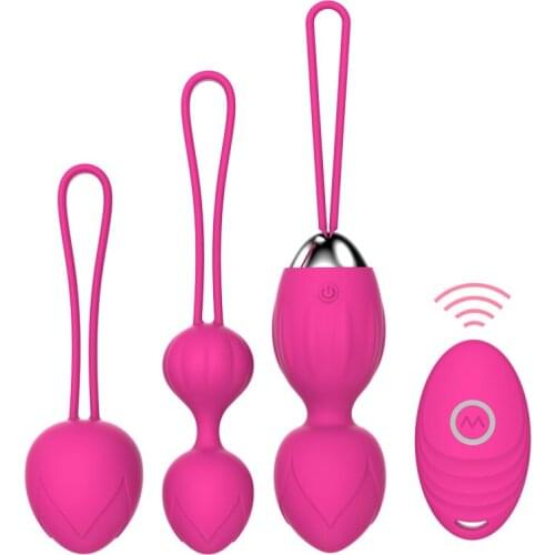 Wireless Remote Kegel Balls G Spot Vibrating Vaginal Egg Female Vaginal Tighten Exercise Trainer Geisha Balls Sex Toys for Women