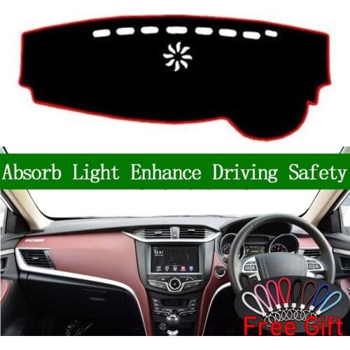 For BYD G5 2014 Right Hand Drive Dashboard Cover Car Stickers Sun Shade Dash Mat Carpet Interior Accessories
