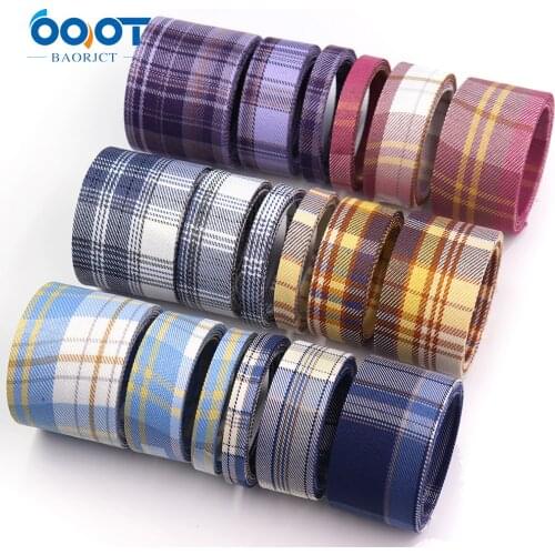 Double-Sided JK Lattice Cloth Ribbons 5 Yards DIY Crafts Hairclip Apparel Accessories and Sewing Decorations