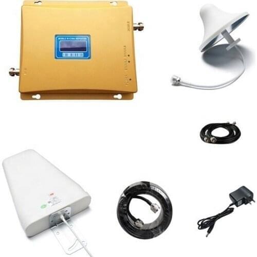 Gsm signal repeater hot sale 900 1800 mhz dual band cell phone signal booster