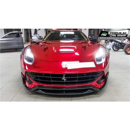 Suit For F12 Ferrari Modified Dmc Carbon Fiber Dimension Front Shovel Spoiler Rear Lip Side Skirt Tail