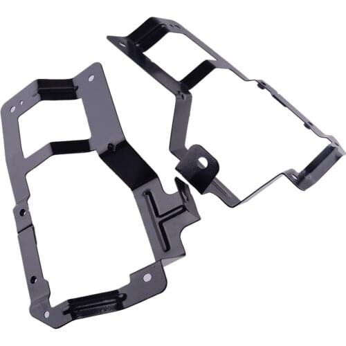 1Pair Car Front Fog Light Lamp Holder Bracket Fit for Mitsubishi Montero Pajero Sport 2000 2001 2002 2003 2004 MR482497 MR482498
