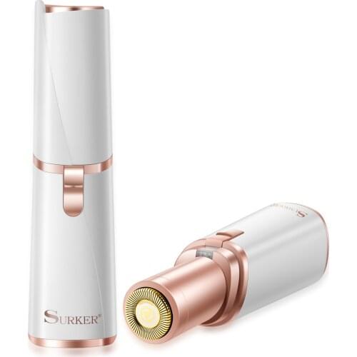 Mini Eyebrow Epilator Professional Lipstick Epilator Painless Facial hair removal Portable Face Razor for Women