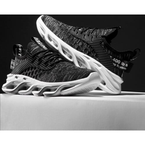 Fashion Spring&summer Mens Outdoor Sport Shoes Breathble Non-slip Sneakers for Men Casual Mesh Lightweight Walking Footwear