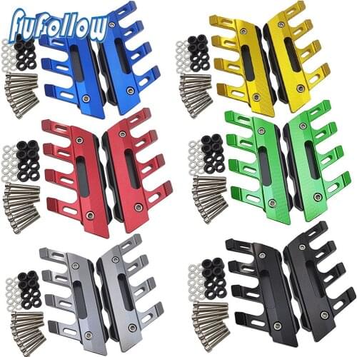 Motorcycle CNC Front Fender Side Protection Guard Mudguard Sliders For SUZUKI B-KING GSR GSXR 600 700 1000 Accessories universal