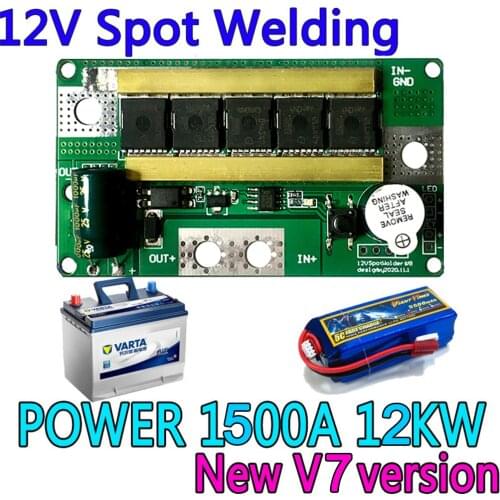 Portable 12V Battery Energy Storage Spot Welding Machine PCB Circuit Board Welding Equipment Spot Welder for 18650 26650 32650