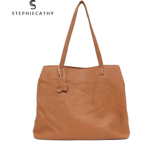 SC Fashion Women Genuine Leather Handbags Multi Sections Large Tote Bags Slouchy Cow Leather Hobo High Quality Big Shoulder Bags