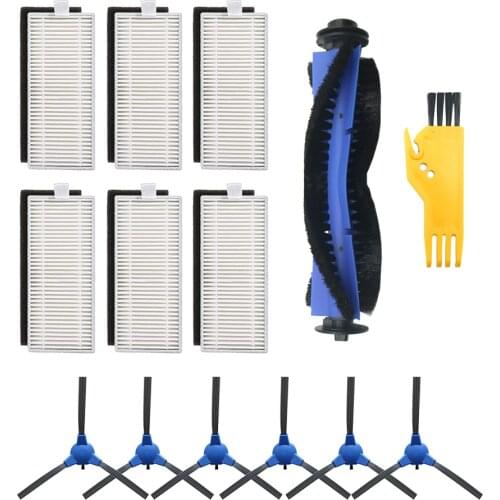 Main Brush Side Brush Hepa Filter Mop Replacement for Cecotec Conga 1790 Ultra Robotic Vacuum Cleaner Spare Parts