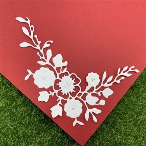 Corner Hollow Lace Cutting Metal Embossing Mold Used for Scrapbook Card Album DIY Decoration Paper Craft Die Cutting