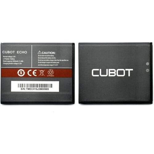 3000mAh High Quality Battery Rechargeable For Cubot ECHO Mobile Phone Batterie Bateria