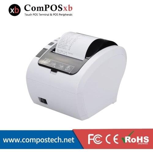 High quality 80mm thermal printer USB RS232 LAN ports printer for retailers supplier POS printer