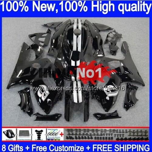 YZF 600R For YAMAHA Thundercat YZF-600R 39MC.30 YZF600R 2002 2003 2004 2005 2006 2007 96 02 03 04 05 06 07 Gloss black Fairing