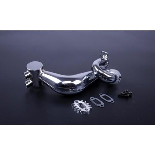 1/5 rc baja engine spare parts Rovan baja rc parts new SS tunned pipe set 85289
