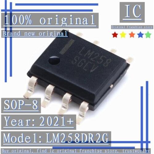 2021+100% Brand new original 20PCS-100PCS LM258DR2G LM258 SOP-8 General Purpose/Operational Amplifier