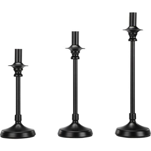 Gold Single Head Candle Holder Iron 3D Geometric Candlestick Romantic Table Decor Creative Home Wedding Decoration