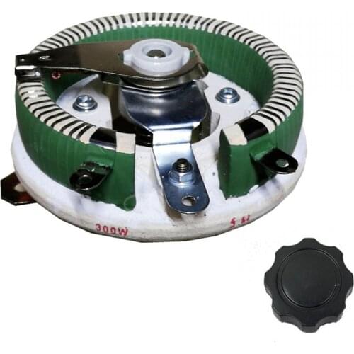 300W BC1 high Power rheostat rotary variable wire wound resistor Disc shape Adjustable resistor Sliding rheostat