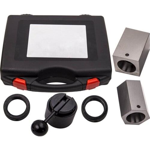 5C Collet Block Set 1/16 ~ 1-1/16 Square Hex Rings & Collet Closer Holder Case