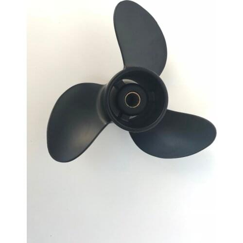 Free shipping 7.8 x 7 For NISSAN 4-6 HP propellers Aluminium Propeller Motors 12 tooth spine cheap boat motors