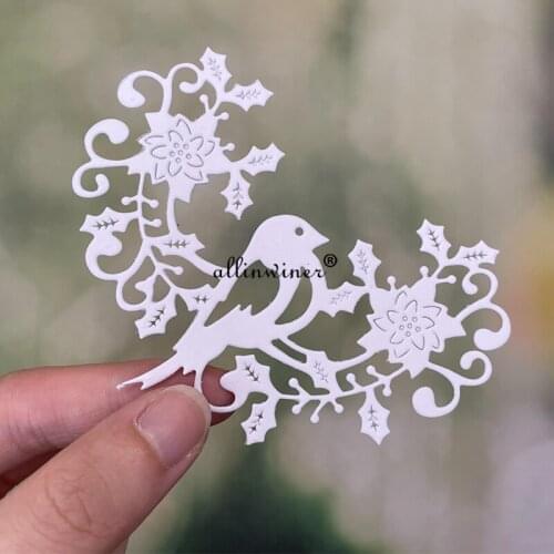 Bird lace edge Metal Cutting Dies Stencils Die Cut for DIY Scrapbooking Album Paper Card Embossing