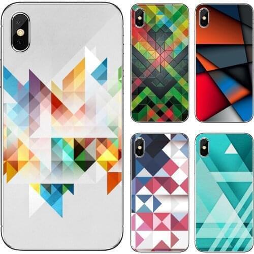 For Meizu M6 M5 M6S M5S M2 M3 M3S NOTE MX6 M6t 6 5 Pro Plus U20 Triangle-Abstract-Geometry-Stone Soft TPU Case