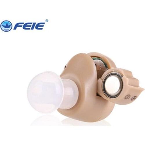 Deaf Earphone Hearing Aid Sound Enhancement Amplifiers Invisible Analog Device Hearing Aids Audiphone Set with Ear plugs S-213