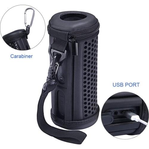 2019 New PU Carrying Sleeve Travel Pouch Protective Cover Case for JBL Flip 4 Flip4 Waterproof Portable Bluetooth Speaker Bags