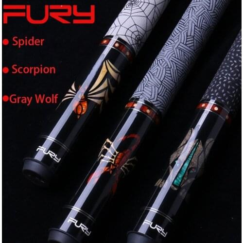 2021 NEW FURY Professional PS Model Billiard Cue 12.75MM Sculpture Inlay Pool Cues Sticks Black 8 China