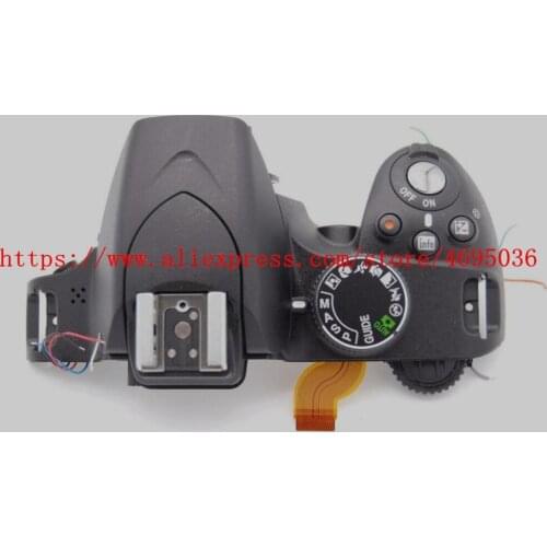 New D3200 open unit For nikon D3200 top shell D3200 Top Cover Outer Shell With unit Flash camera repair parts