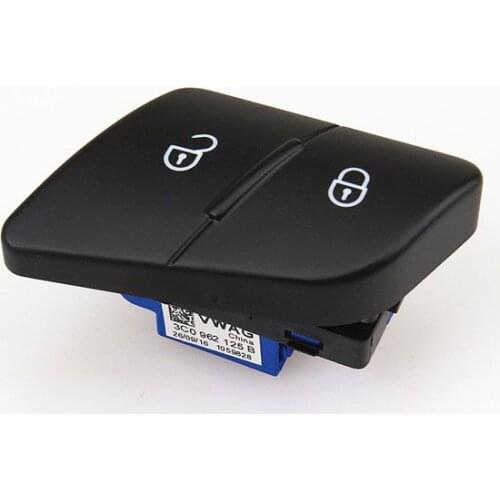 Left Door Locking Lock Switch LHD Button For VW Passat B6 2006 2007 2008 2009 2010 2011 3C0962125B