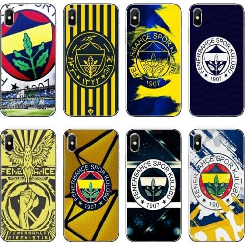 Turkey Fenerbahce Accessories Phone Case For iPhone 12 11 Pro Max Mini XS Max XR X 8 7 Plus 6 6S Plus 5 5S SE 2020