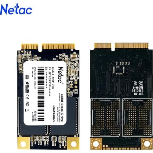 Netac msata SSD 120gb 240gb 480gb ssd msata Hard Drive Internal Solid State Drive Disk for laptop