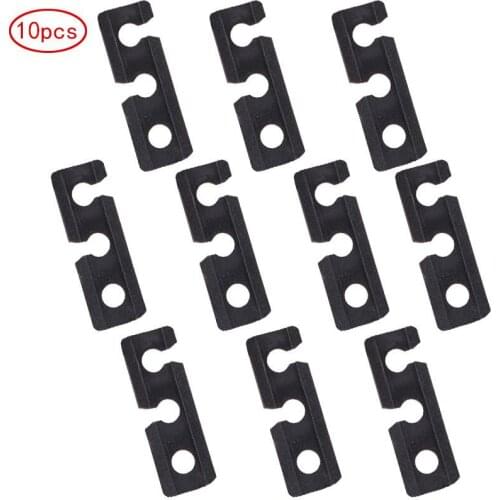 10pcs Plastic Tent Wind Rope Adjust Buckle Outdoor Camping Wind Rope Stopper Awning Wigwam Adjust Buckles Small Tent Accessories