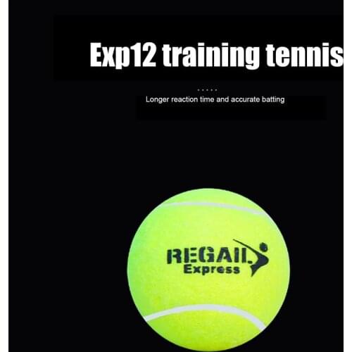 12pcs ​Tennis Ball Training Professional Rubber Tennis High Elasticity Durable Tennis Practice Ball For Club Competition Train