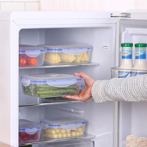 1300ml Vacuum Container Food Storage Box Multi-purpose Press Vacuum Preservation Box Sealed Food Box Kitchen Crisper