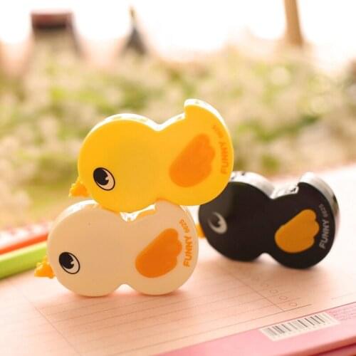 3pcs AH21 model hobby stationery Korean creative cute duckling correction tape Cute creative correction tape 6625