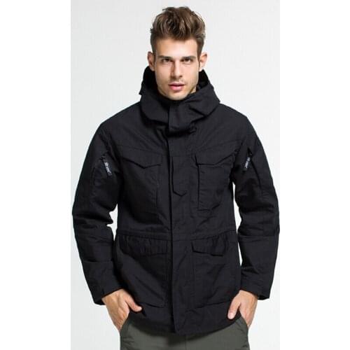Army Field Tactical Jacket Men Waterproof Rip-stop Camouflage Military Jackets Autumn Multi-Pockets Windbreaker Coat