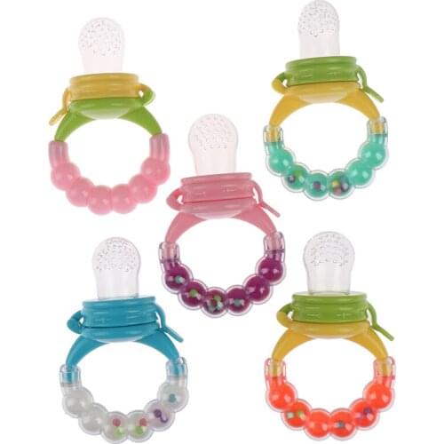 Baby Nimbler Pacifier clip For Fruit Infant Food Nibbler Holder Nipples Silicone Soother Nipple Feeding Teat Pacifier Bottles