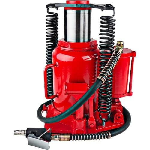 30Ton air hydraulic bottle lifting jack, pneumatic lifter stand supporting jack
