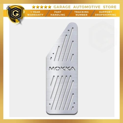 For Opel Mokka Chrome Foot Rest Pedal