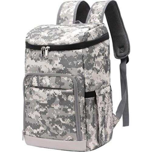 18L Cool Warm Insulated Bag Leak Proof Lunch Backpack Cooler Thermal Picnic Bag Waterproof Food Beverage Shoulder Storage Bag