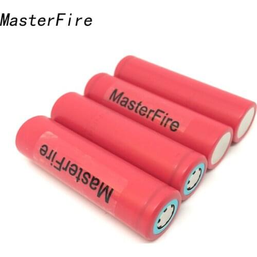 MasterFire Brand New Original SANYO 18650 3.7V 2600mAh Lithium Rechargeable Battery Flashlights Torch Li-ion Batteries Cell