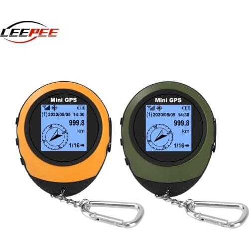 Mini GPS Navigation Satellite GPS Positioner Real Time Tracking Locator Recorder Device Compass For Outdoor Travel Accessories