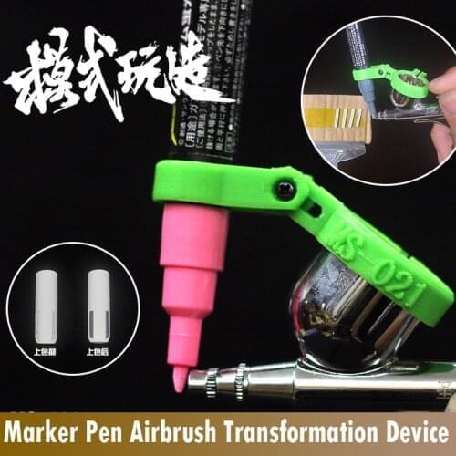 Modeling Lightweight r Gundam MR.HOBBY Marker Pen Airbrush Transformation Device Model Building Hobby Tinting Tools Accessory