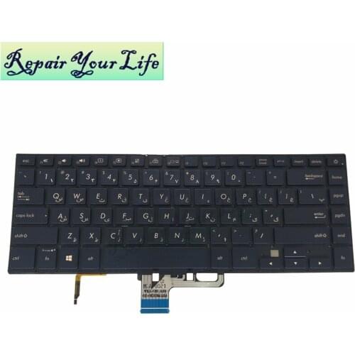 New keyboard for ASUS UX550 UX550VE UX550VD UX550VW GE GD FS 0KNB0-4629FS00 AEBKH%02010 blue kb backlight accessories