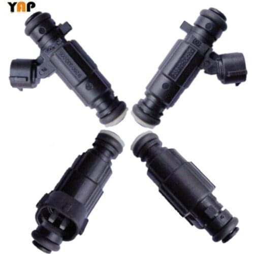 NEW FUEL INJECTOR (4) FOR FITHYUNDAI Dodge Verna GETZ ACCENT COUPE KIA SONATA 1.5L 1.6L L4 5310-22600 9260930006 2000-2005