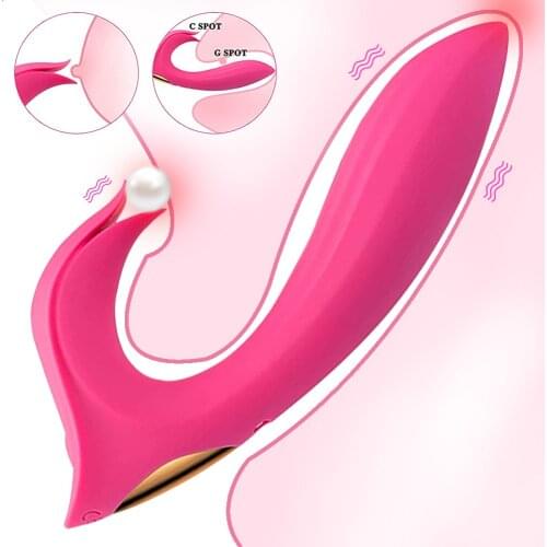 Wearable Dildo Vibrator G-spot Massage Clitoris Vagina Nipple Stimulation Sex Toys for Women Female Masturbator 10 Speeds