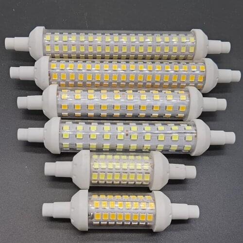 R7S LED Lamp 6W 9W 12W SMD 2835 78mm 118mm 135mm R7S LED Light Bulb AC220V Energy Saving Replace Halogen Light