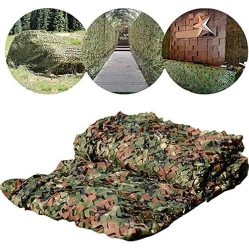 Sun Shelter 2mx10m 4m 3m 1.5mx3m 5m 7m Hunting Military Camouflage Nets Woodland Army Camo Netting Camping ShelterTent Shade Car